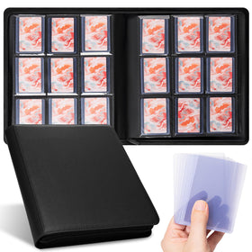 Keyufox toploader binder cover shows durable PU leather for long-lasting protection.