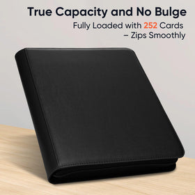 Keyufox binder pocket layout highlights nine pockets for quick access.