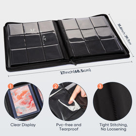 Keyufox binder zipper design ensures secure portability and dust protection.