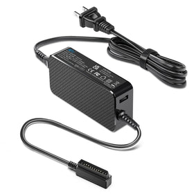 KFD packaging includes charger and US AC power cable for travel.