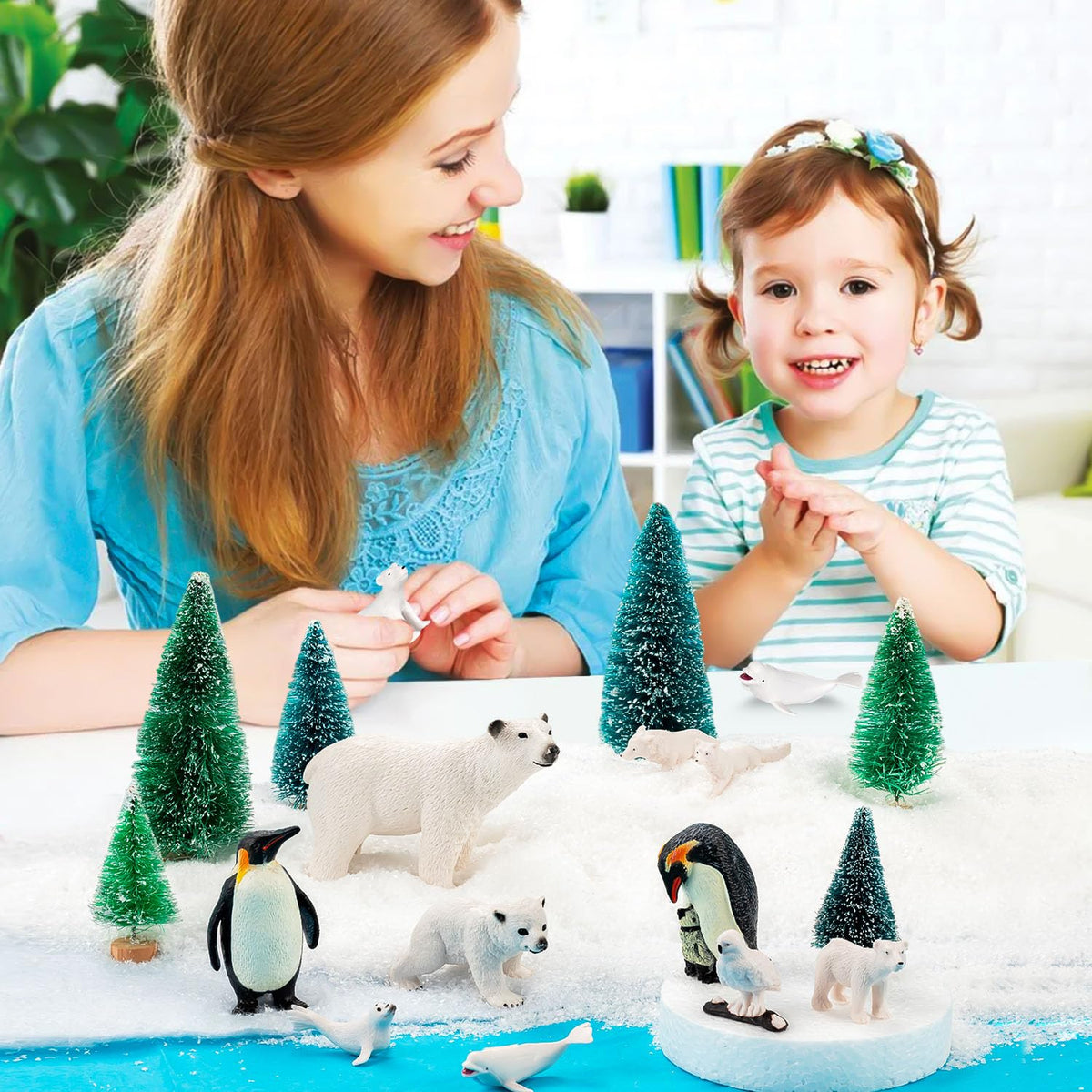 KFPPLXQ whale figurine enhances storytelling and visual learning.