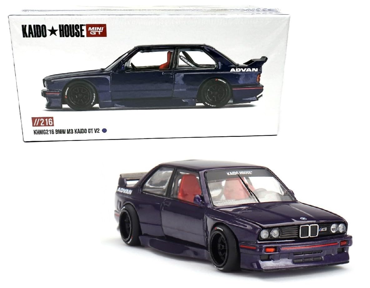 KHMG216 BMW M3 E30 diecast front view for durable display