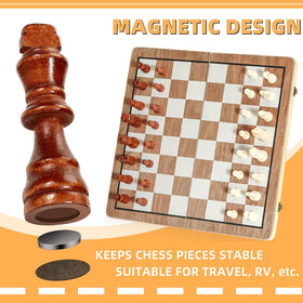 Kiapeak checkers pieces included for classic family games.