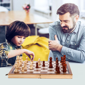 Kiapeak travel-friendly chess set ideal for school and trips.