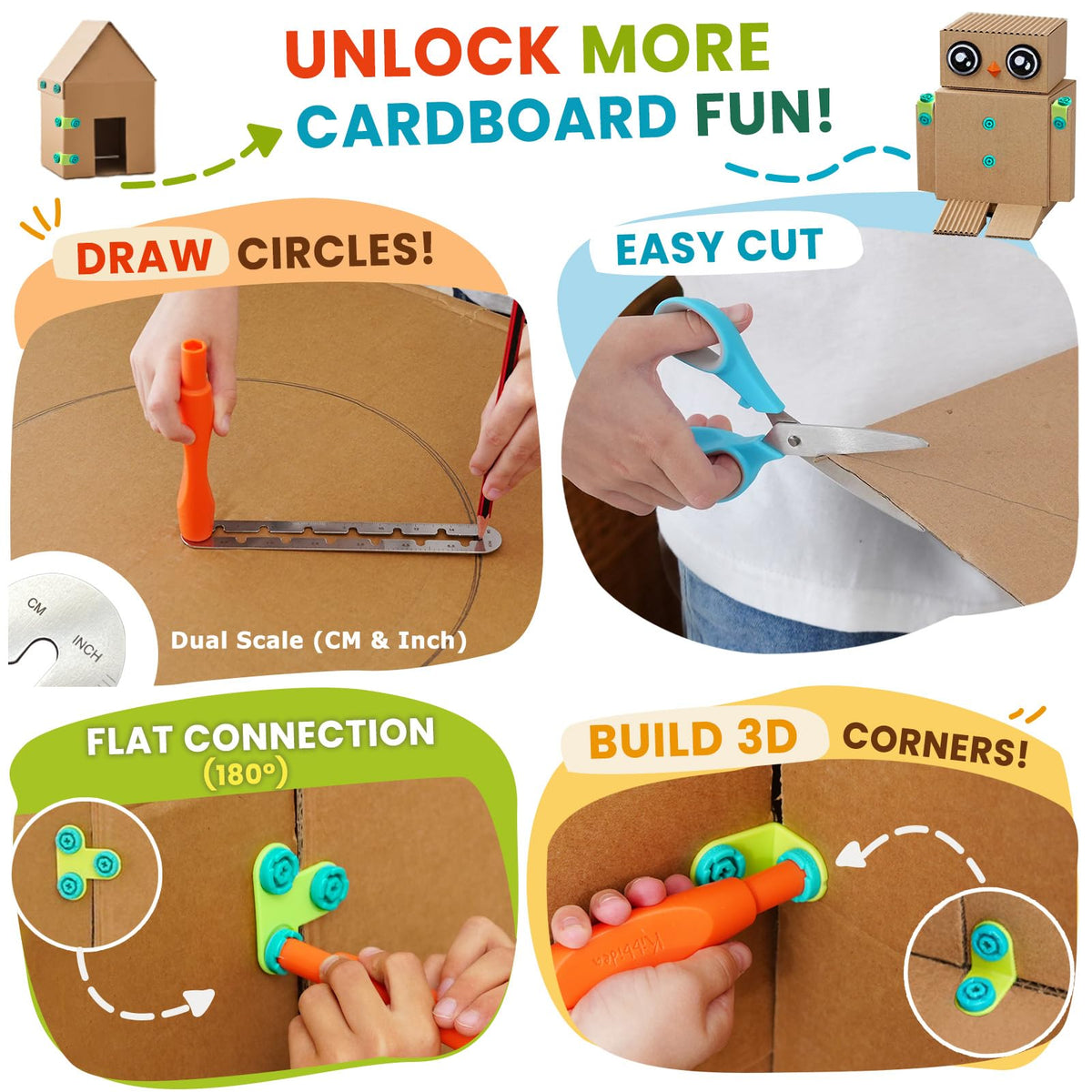Kibbidea create playhouse and armor projects with open-ended creativity