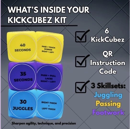 KickCubez beginner-friendly drills build fundamentals and confidence.