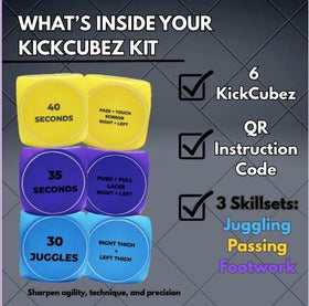 KickCubez beginner-friendly drills build fundamentals and confidence.