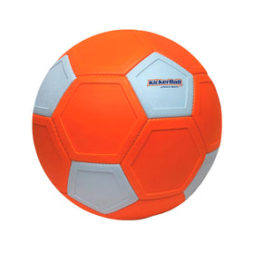 Kickerball aerodynamic panels close-up for steadier flight