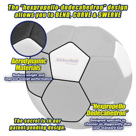 Kickerball outdoor indoor use image highlights versatile training in any setting