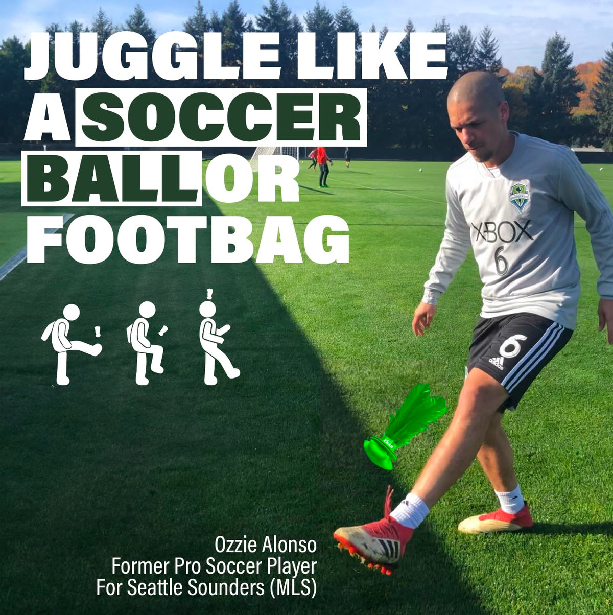 Kickit easy passing ball aids smooth passes and controlled juggling