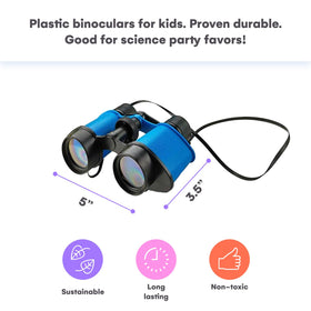 Dinosaur birthday celebration with Kicko binoculars as fun party favors.