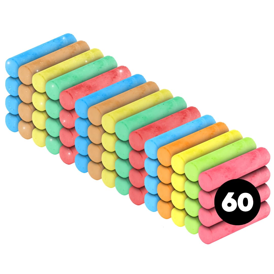 Kid Made Modern dustless chalk for less mess during play.
