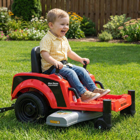 Kid Trax 12V Zero Turn Mower Jr. ideal for outdoor yard adventures