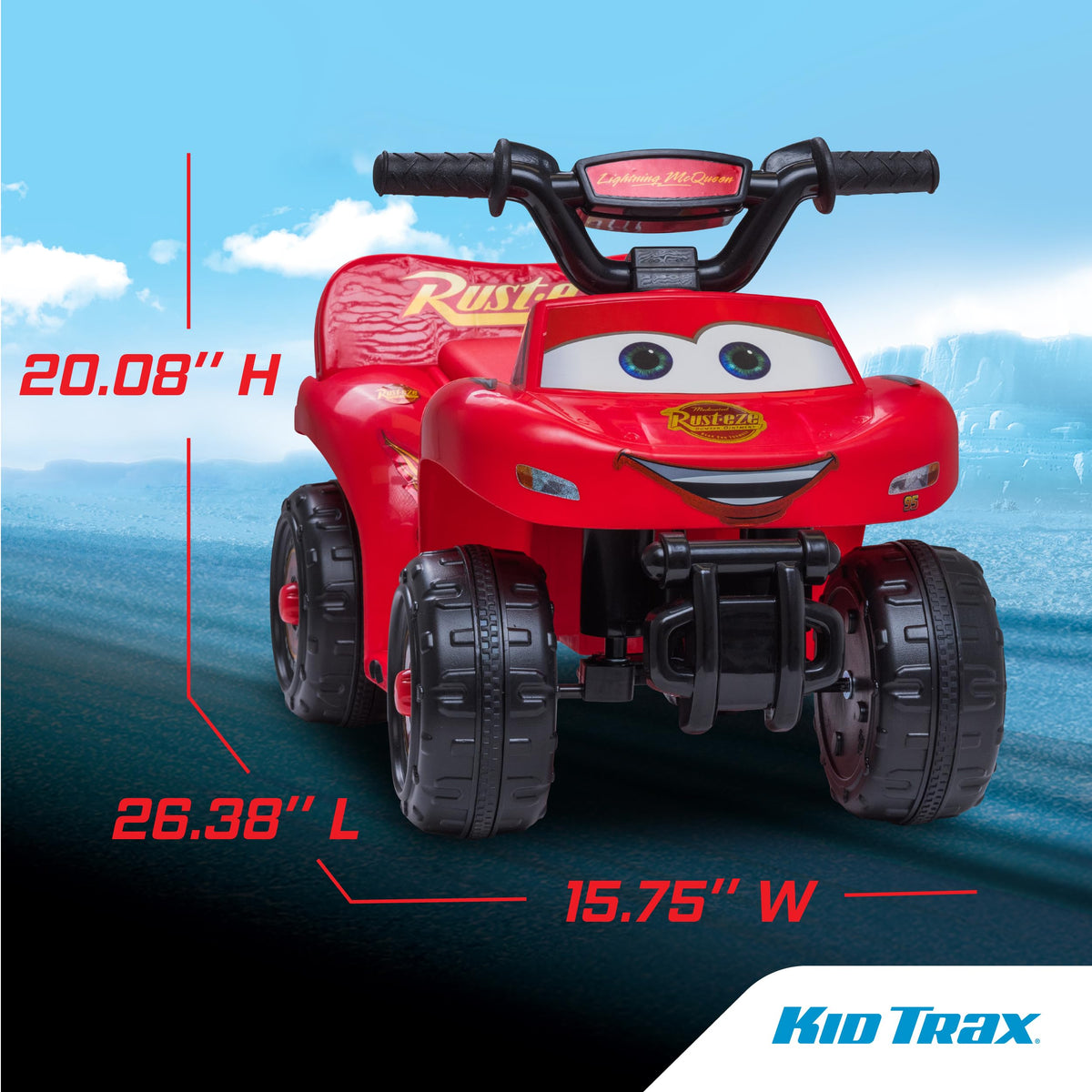 Kid Trax Power Trax tires provide smooth, steady traction on varied surfaces.