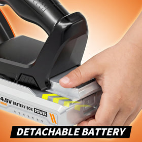 KidBloom detachable power unit adds hands-on realism to gardening role-play.