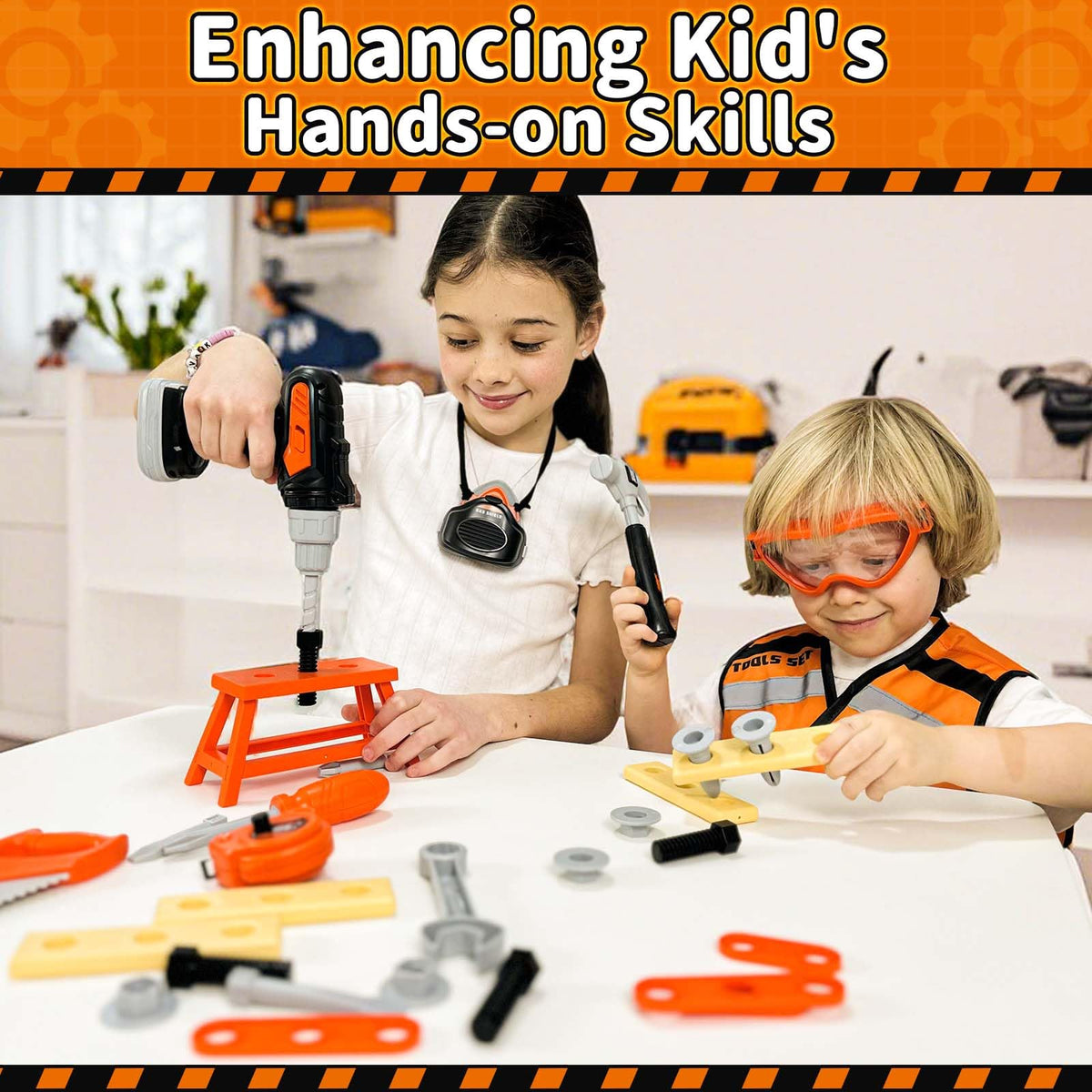 KidBloom durable ABS tools with rounded edges for safe exploration