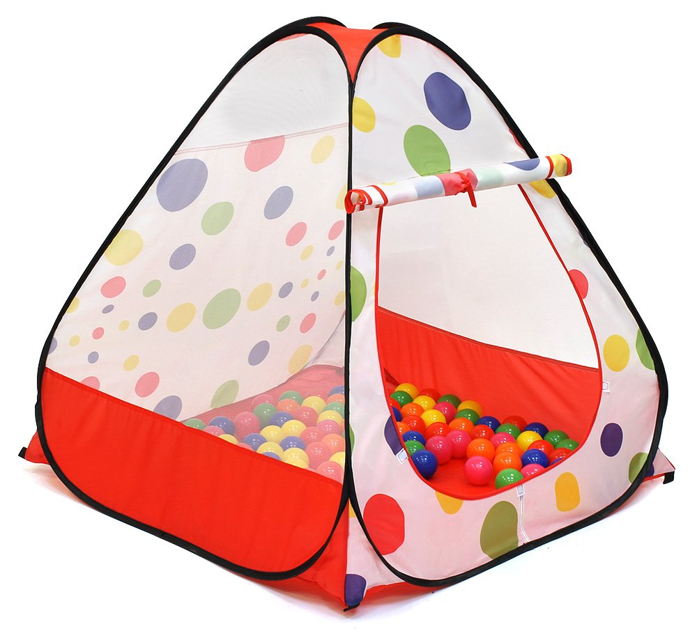 Kiddey Ball Pit front view shows a bright, inviting space with safe entry for kids.
