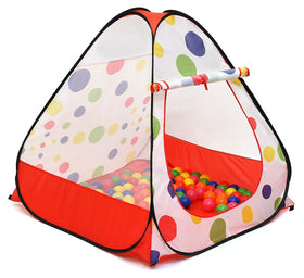 Kiddey Ball Pit front view shows a bright, inviting space with safe entry for kids.