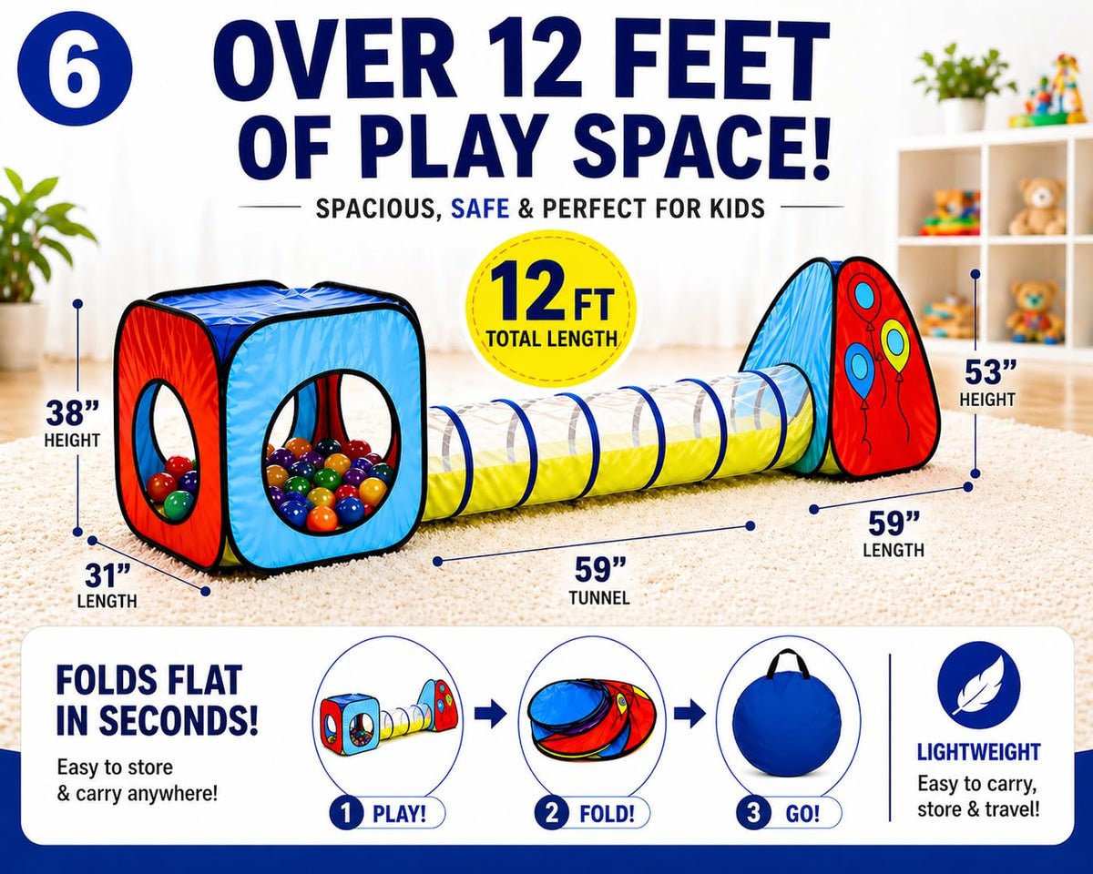 Kiddey carry case and stakes included for park or home use.