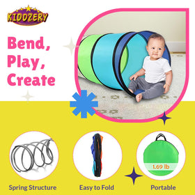 Kiddey foldable design for easy storage and transport.