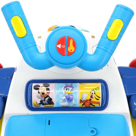 Kiddieland Disney Donald Duck dashboard highlights friends for storytelling.