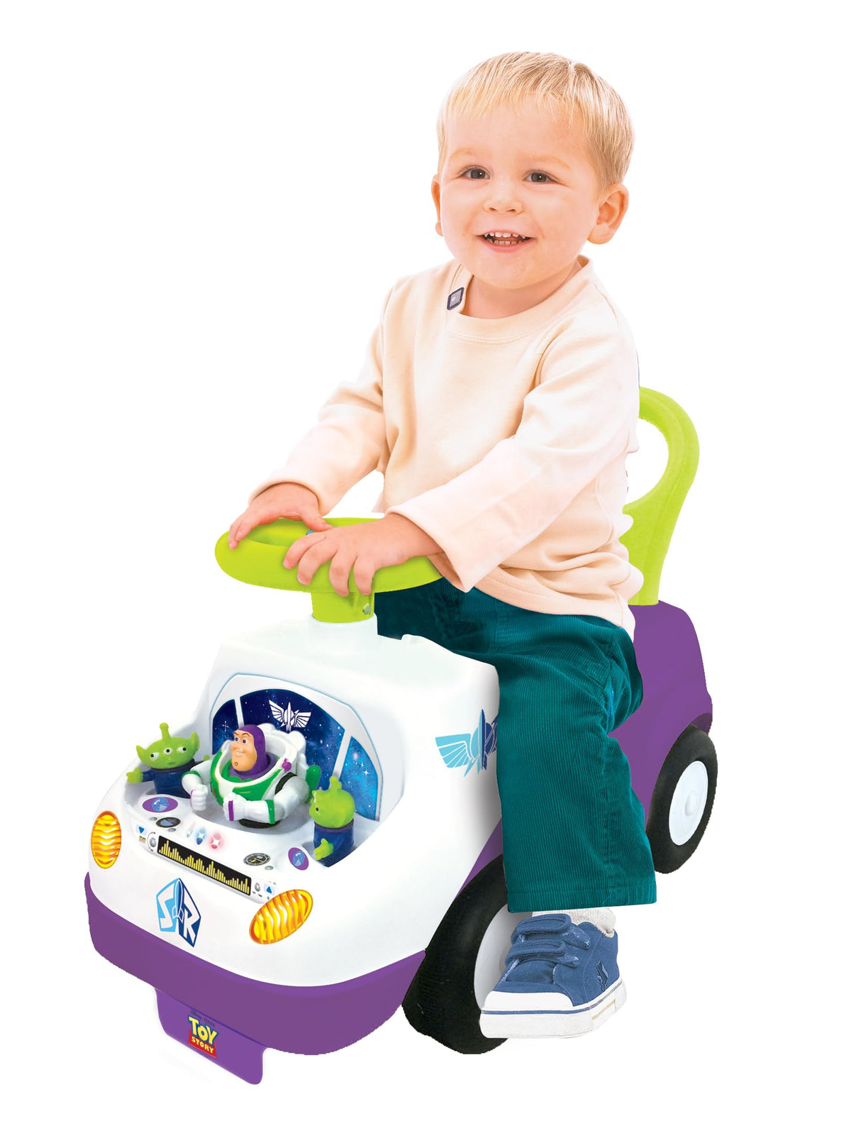 Kiddieland My First Buzz sturdy construction supports daily indoor and outdoor play.