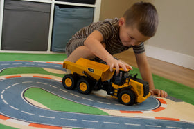 KIDDITOY Mighty 9-Channel RC Dump Truck family play with multiple vehicles