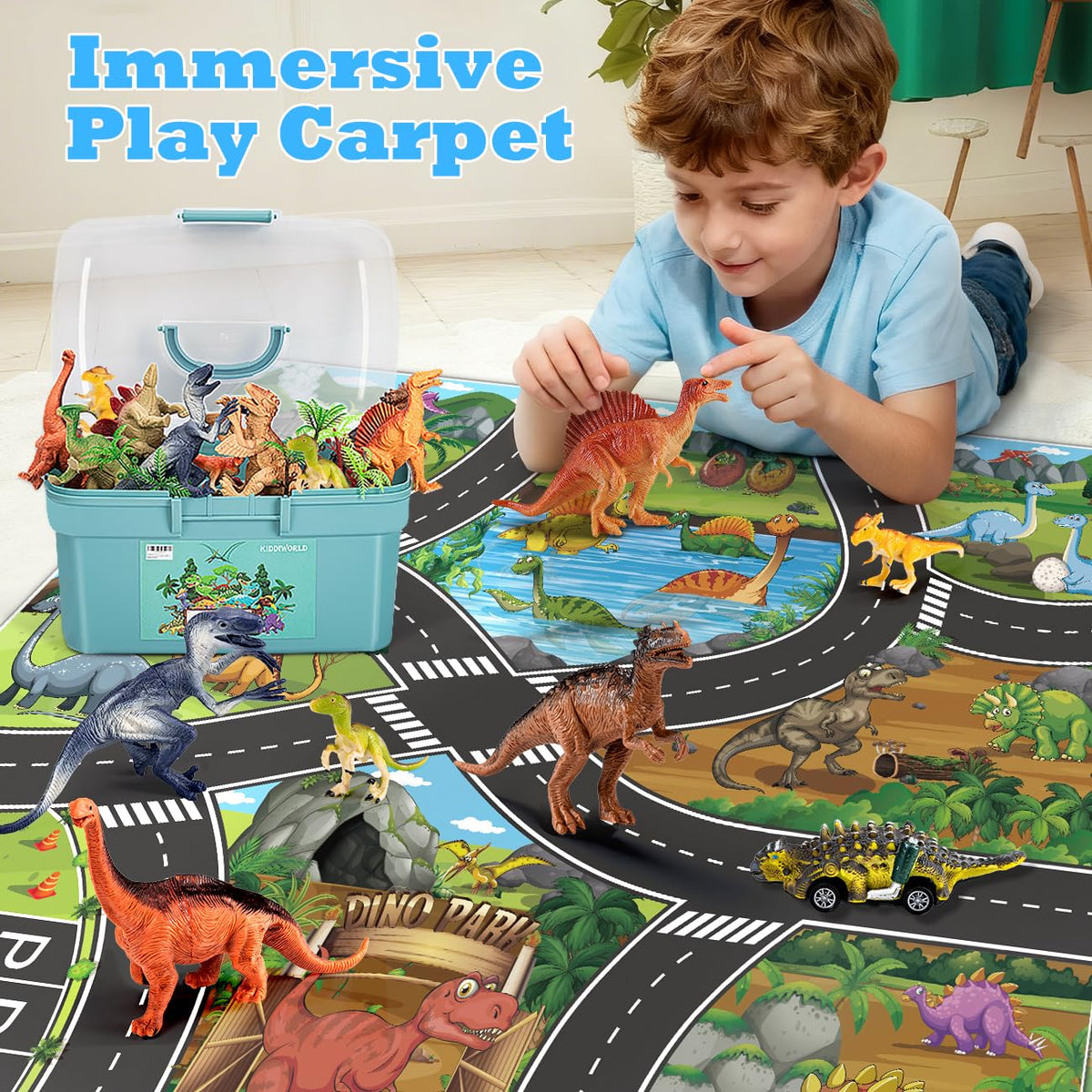 Kiddiworld Tyrannosaurus rex figure sparks adventurous pretend play.