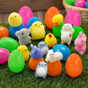 Kiddokids egg hunt fun with vibrant eggs and soft squishies