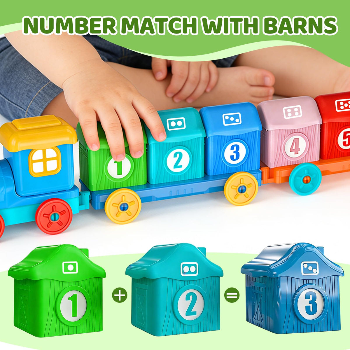 KiddoTOYZ Montessori-inspired design promotes independent exploration and self-correction.