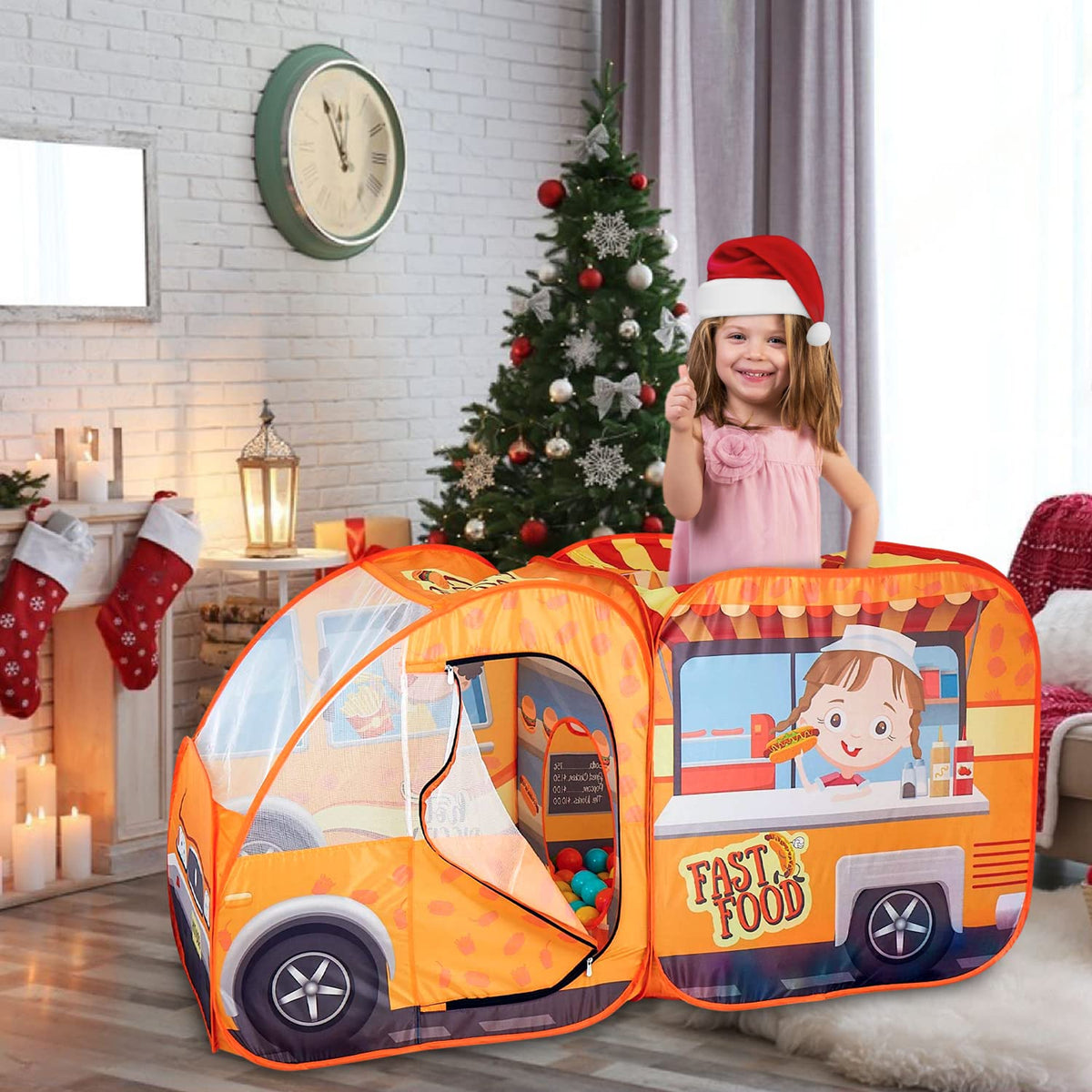 Kiddzery Family-friendly setup supports screen-free, unplugged fun.