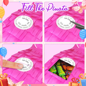 KiDEPOCH butterfly pinata size 16x12.6x4.2 inches suits small group parties