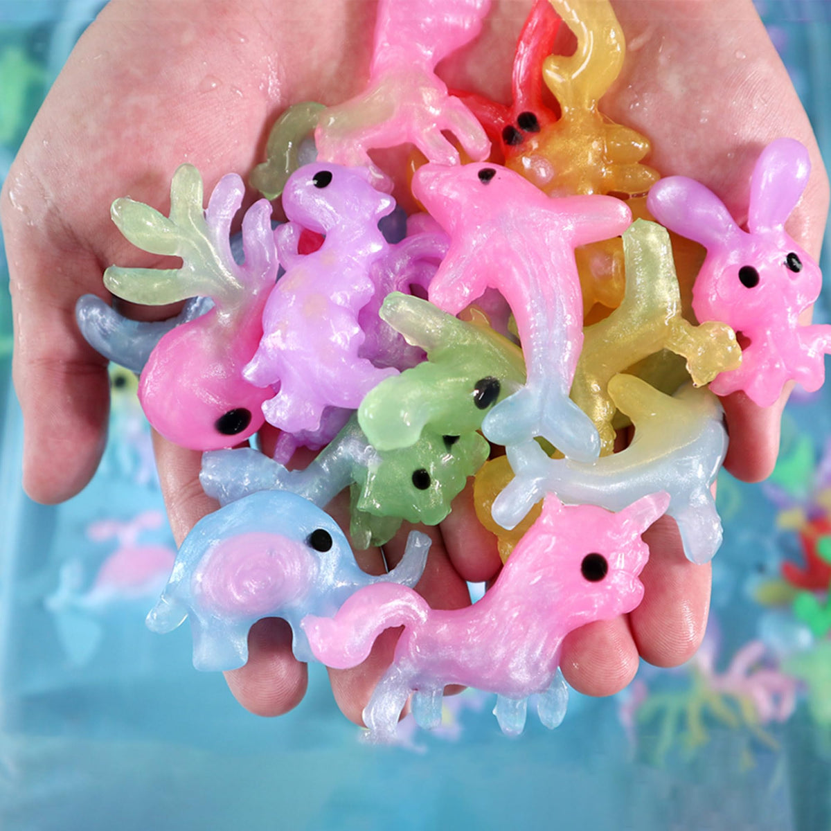 Kidisego Aqua Fairy Water Gel Kit includes a large storage box for easy tidiness.