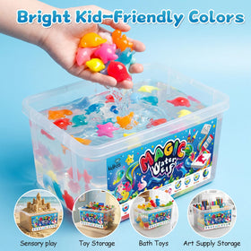 Kiditos Magic Water Elf Toy Kit – 2 nets for easy gel removal and cleanup