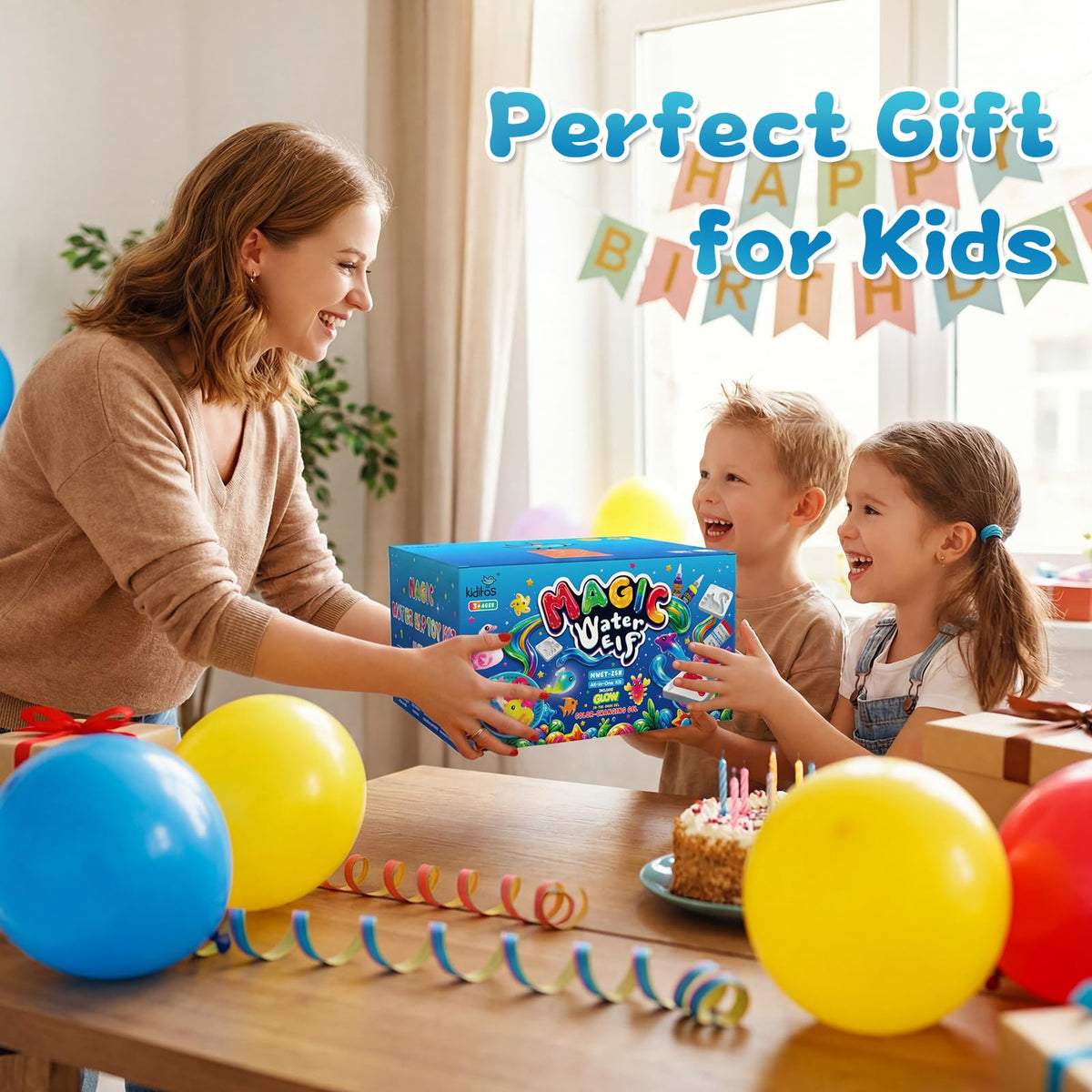 Kiditos Magic Water Elf Toy Kit – perfect party favors and thoughtful gifts