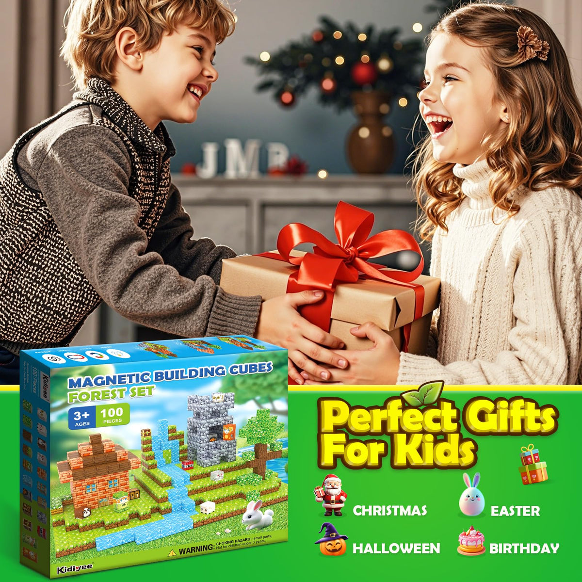 Kidiyee best gift-building toys ideal for birthdays or family bonding activities.