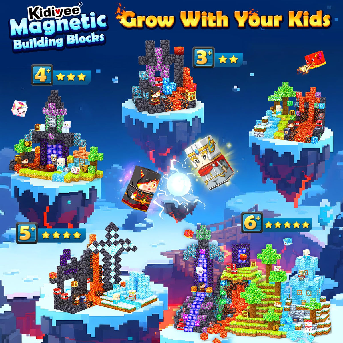 Kidiyee Blocks Compatibility—connect with other brands for expanded builds.