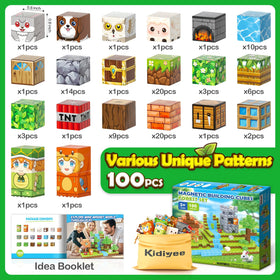 Kidiyee durable ABS plastic construction blocks built to endure hours of kid-friendly building fun.
