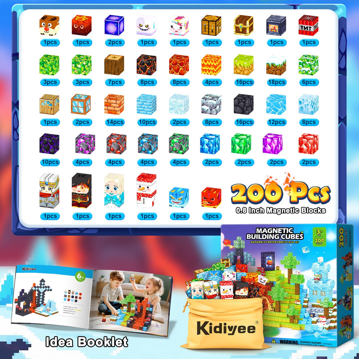 Kidiyee Family Play Time—magnetic builds promote bonding and cooperative fun.