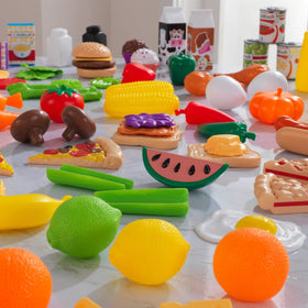 KidKraft Tasty Treats pantry essentials for complete kitchen play.