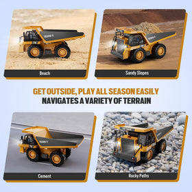 KIDMARKT RC Dump Truck designed for indoor and outdoor adventures
