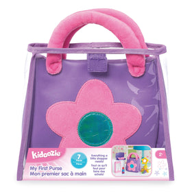 Kidoozie My First Purse ready for store trips and pretend shopping adventures.