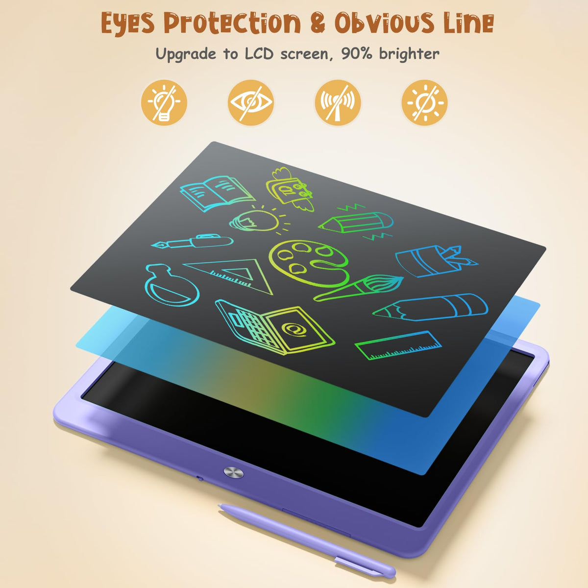 Kidopire educational toy drawing board for learning activities like spelling and math.