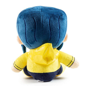 Kidrobot Coraline Phunny embroidery details, showcasing care and craftsmanship