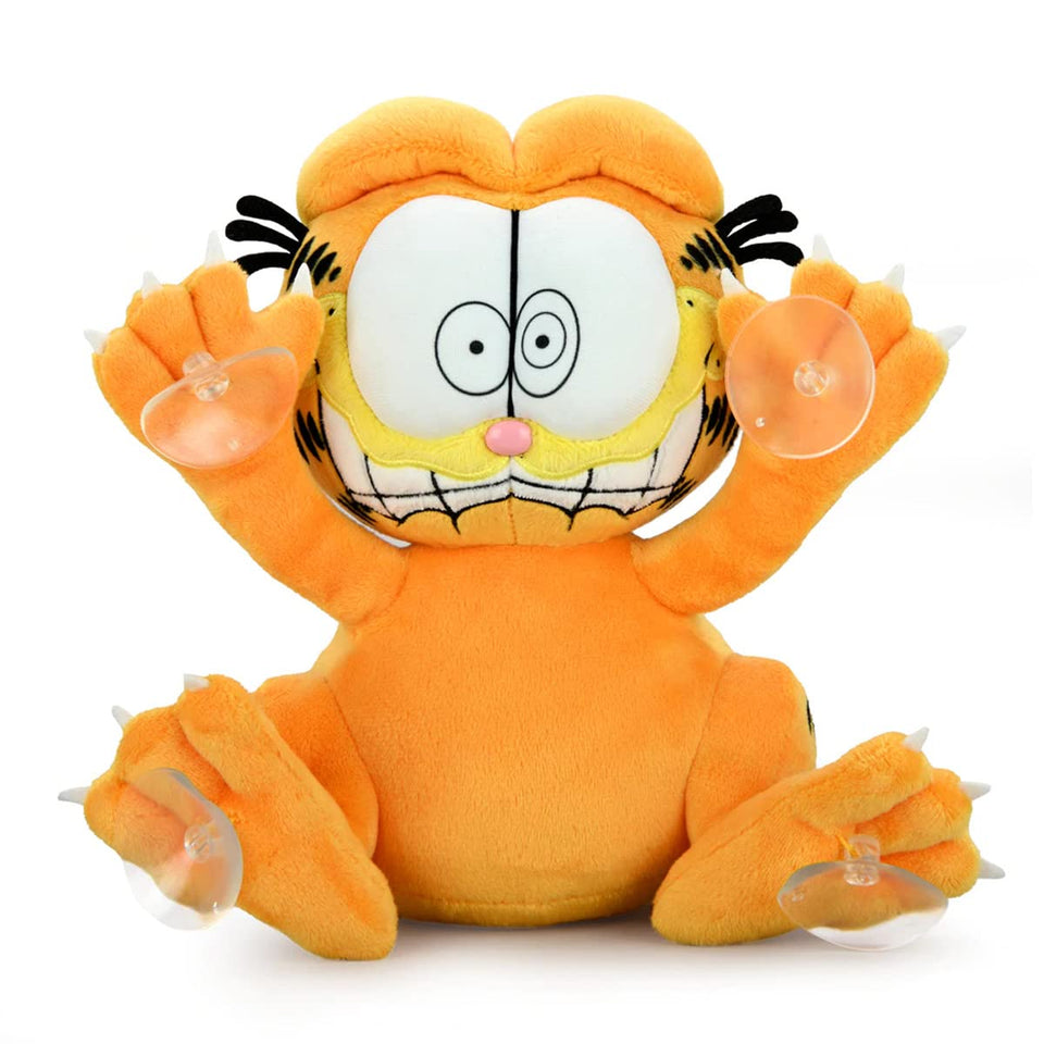 Kidrobot Garfield 8-inch suction-cup window clinger ready for playful window display