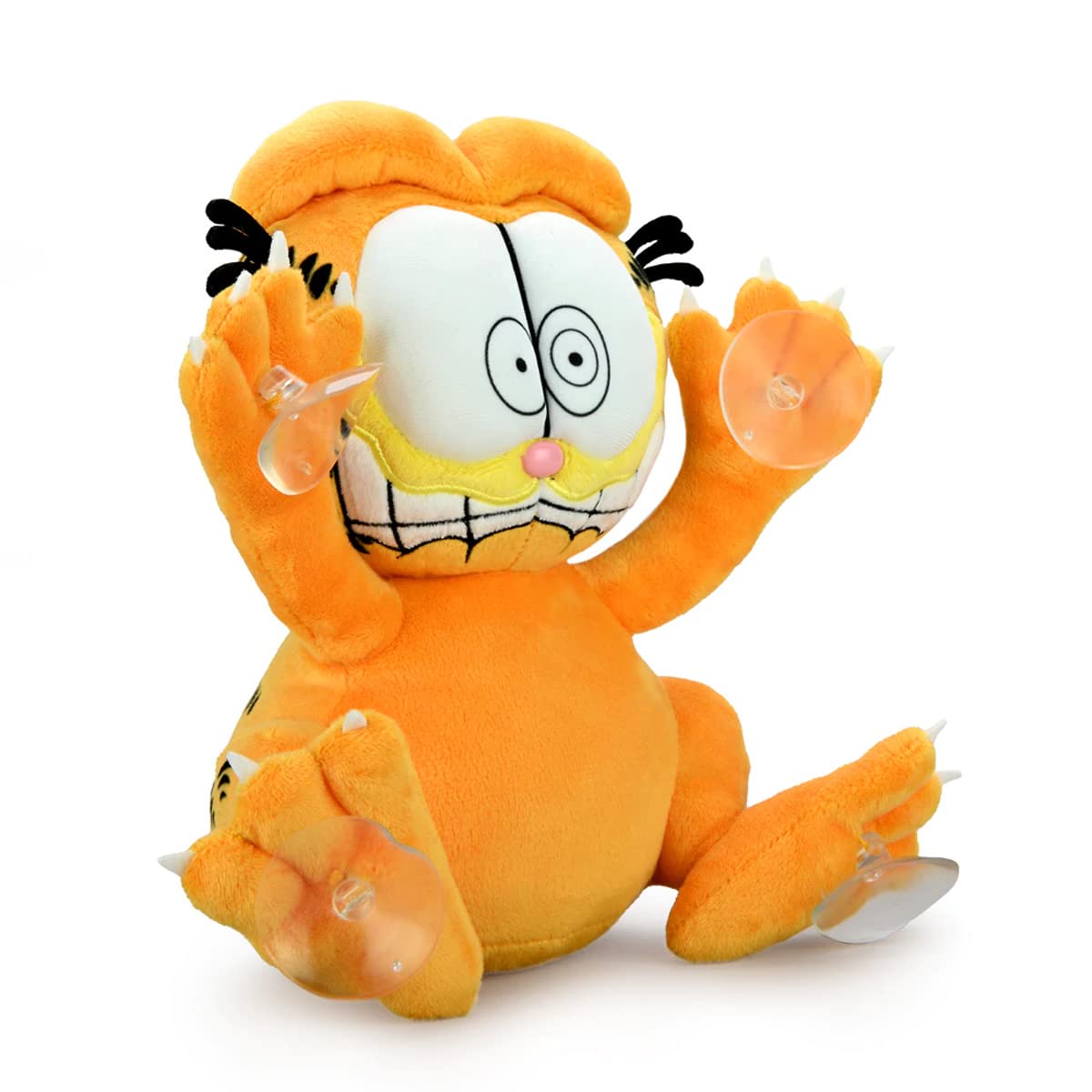 Garfield clinger designed for window-ready display on glass surfaces