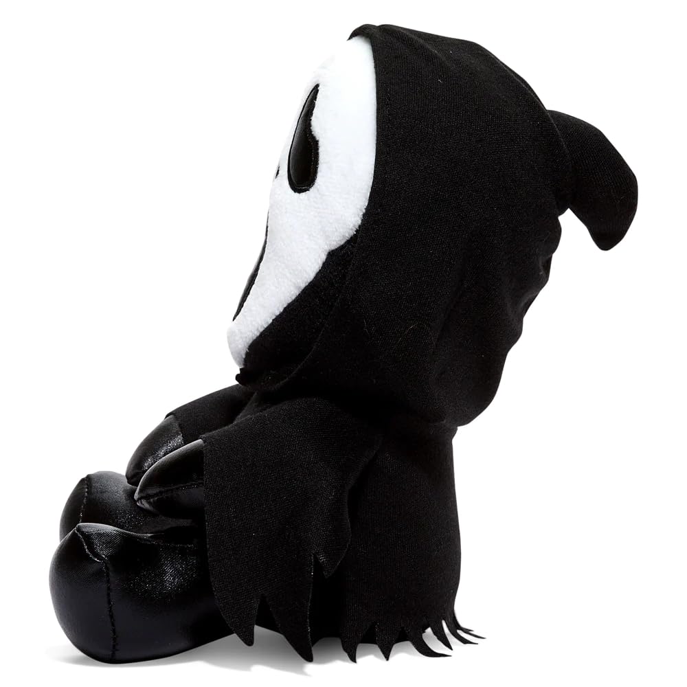 Ghost Face Phunny plush seated for shelf display and playful scare