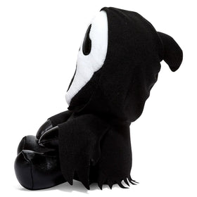 Ghost Face Phunny plush seated for shelf display and playful scare
