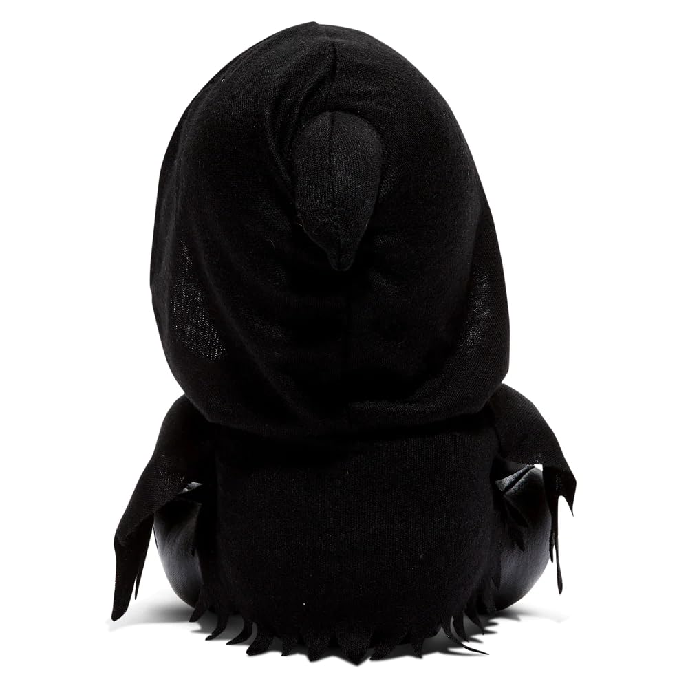 Phunny collection branding on Ghost Face plush for licensed character display