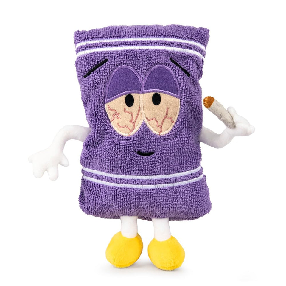 Kidrobot South Park Stoned Towelie 10-Inch Plush full display view